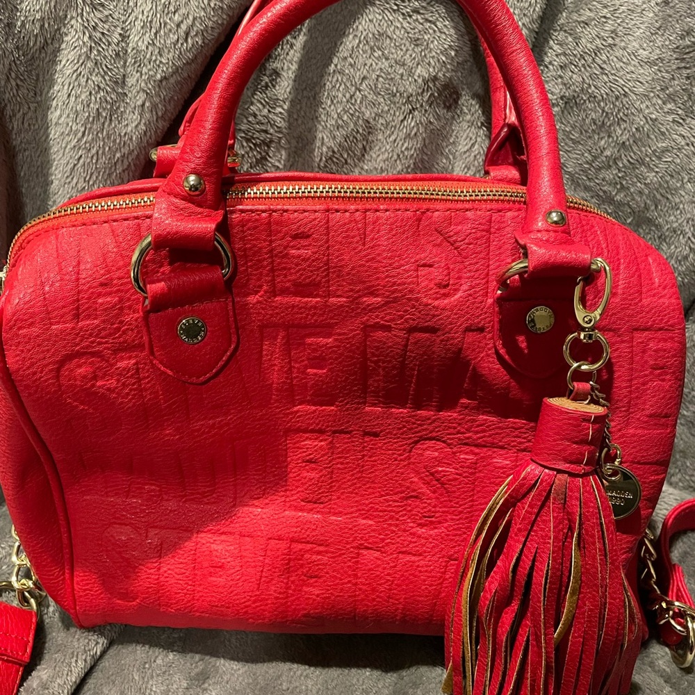 RED Steve Madden purse